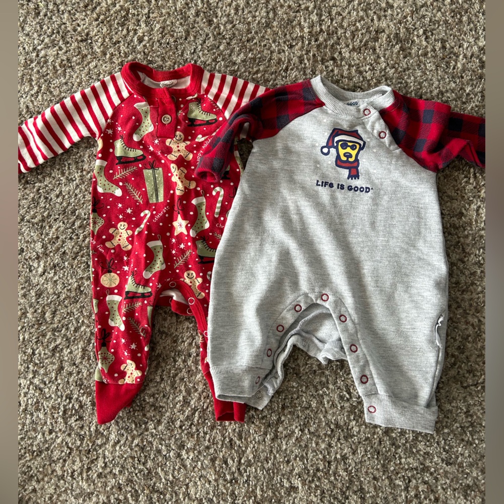 Life is Good and Tesla Babe Onesies Winter